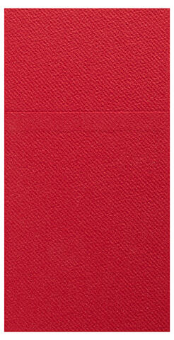 SERVIETTE POCHETTE 40X40CM NON TISSÉ CELISOFT ROUGE X500