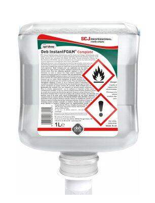 MOUSSE HYDROALCOOLIQUE INSTANTFOAM® COMPLETE OPTIDOSE CARTOUCHE 1LX6