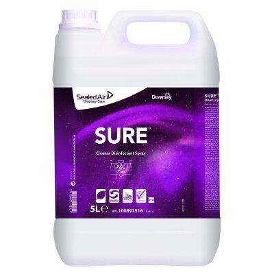 NETTOYANT DESINFECTANT SURFACES SURE CLEANER 5L