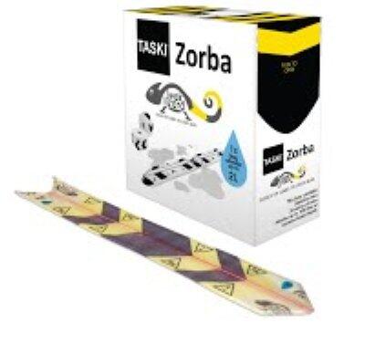 FEUILLE ABSORBANTE TASKI ZORBA 30X30CM JAUNE/NOIR X50
