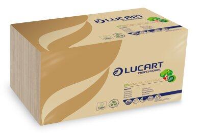 SERVIETTE 30X30CM OUATE ECONATURAL 1 PLI HAVANE X4000