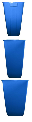 FUT 60L DASRI VAT5 SANS ETIQUETTE BLEU PALETTE BASSE