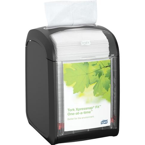 DISTRIBUTEUR SERVIETTE POUR TABLE TORK XPRESSNAP FIT® N14 NOIR - 2