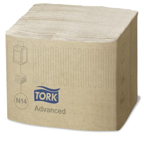 SERVIETTE POUR DISTRIBUTEUR 21.3X16.5CM TORK® XPRESSNAP FIT® N14 2 PLIS NATURE X4320 - 2