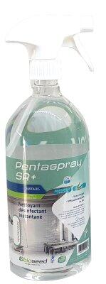 NETTOYANT DESINFECTANT INSTANTANE PENTASPRAY SR+ ECOCERT 12X1L