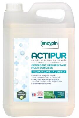 DETERGENT DESINFECTANT MULTI SURFACES ACTIPUR ECOCERT 5L