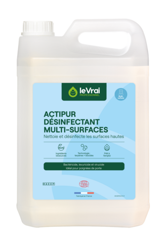DETERGENT DESINFECTANT MULTI SURFACES ACTIPUR ECOCERT 5L - 3