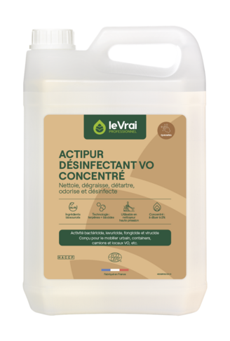 NETTOYANT DESINFECTANT ACTIPUR PROPRETE URBAINE VO 5L - 2
