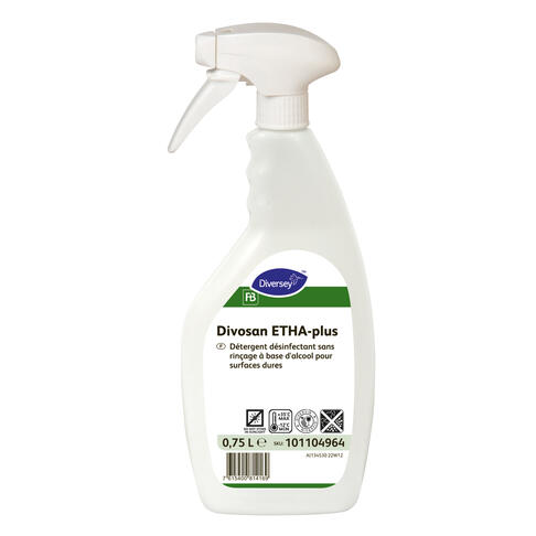 DETERGENT DESINFECTANT SANS RINCAGE AGRO DIVOSAN ETHA PLUS 750ML - 2