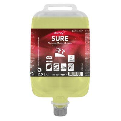 DETARTRANT SANITAIRES SURE WASHROOM CLEANER & DESCALER QS ECOLABEL EU 2X2,5L