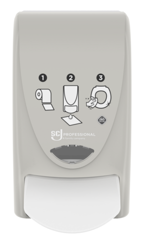 DISTRIBUTEUR MANUEL MOUSSE DÉSINFECTION LUNETTE WC SC JOHNSON PROFESSIONAL® 1L