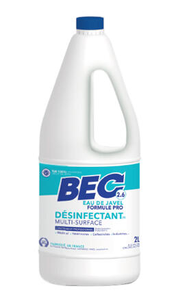 EAU DE JAVEL BEC FORMULE PRO 2,6% 2L