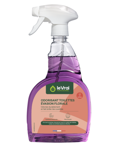 ODORISANT TOILETTES SANITAIRE EVASION FLORALE 750ML - 3