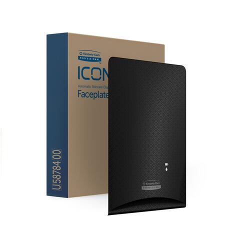 FAÇADE DISTRIBUTEUR AUTOMATIQUE MOUSSE/GEL ICON™ MOSAÏQUE NOIRE X1