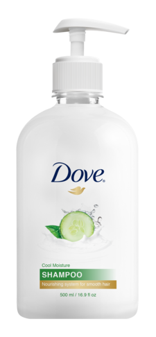 SHAMPOING CONCOMBRE DOVE 500ML FLACON X24