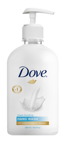 SAVON MAINS CLASSIQUE DOVE 500ML FLACON X24