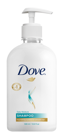 SHAMPOING CLASSIQUE DOVE 500ML FLACON X24