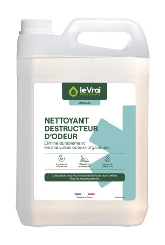 NETTOYANT DESTRUCTEUR D'ODEUR CONCENTRE MEDICAL MENTHE 5L
