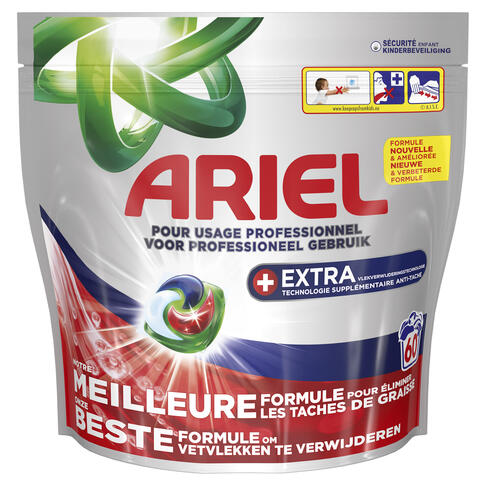 LESSIVE ARIEL PODS ALL IN 1 ULTRA DETACHANT 60 DOSES - 10