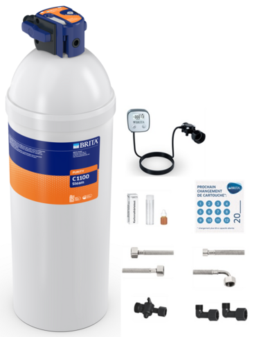 KIT INSTALLATION BRITA CARTOUCHE PURITY C 1100 STEAM