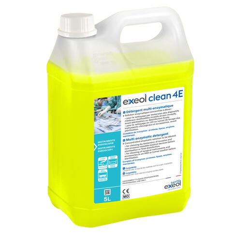 DETERGENT MULTI-ENZYMATIQUE EXEOL CLEAN 4E 5L