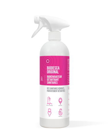 NETTOYANT DETARTRANT SANITAIRE PROBIOTIQUE PARF BIODESCA ORIGINAL 750ML
