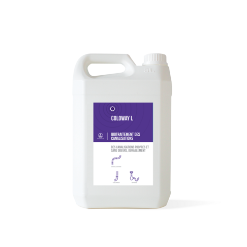 DEBOUCHEUR CANALISATION PREVENTIF PROBIOTIQUE COLOWAY L 5L