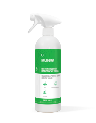 PULVERISATEUR VIDE AVEC ETIQUETTE MULTIFLOW 750ML