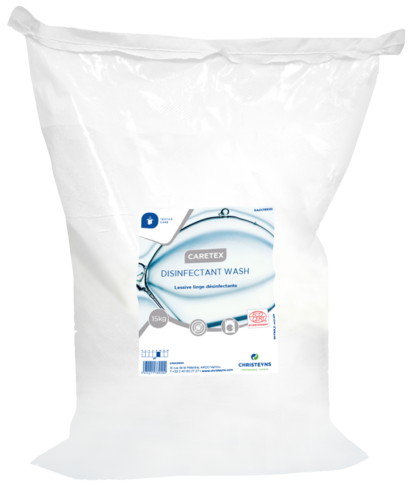 LESSIVE POUDRE DESINFECTANTE CARETEX ECOCERT 15KG