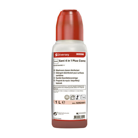 DETARTRANT DESINFECTANT SANITAIRE TASKI SANI 4 IN 1 PLUS 1L