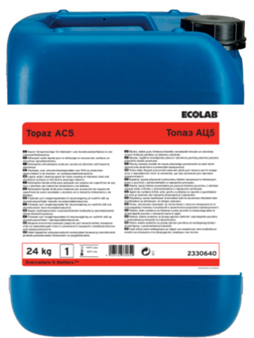 DETARTRANT ACIDE MOUSSANT TOPAZ AC5 24KG
