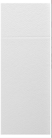 SERVIETTE POCHETTE 32X40CM NON TISSÉ R'SOFT BLANC X500