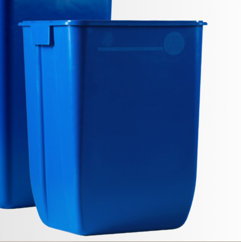 FUT 50L DASRI VAT5 SANS ETIQUETTE BLEU PALETTE BASSE