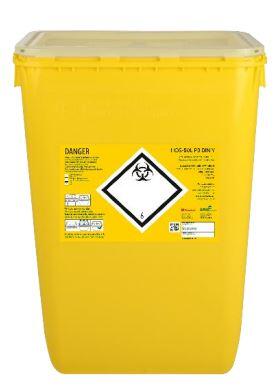 FUT A DECHETS HOSPITALIER 50L SANS COUVERCLE