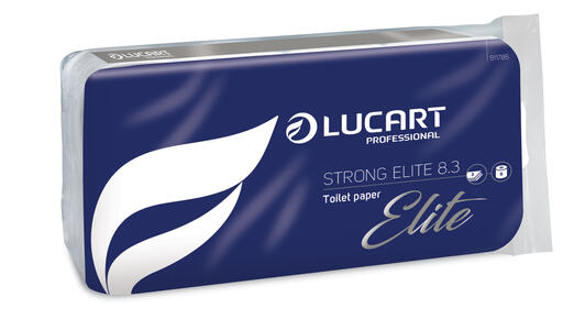 PAPIER TOILETTE PETIT ROULEAU STRONG ELITE BLANC 250 FORMATS 3 PLIS X72 - 2