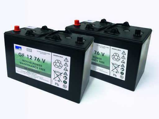 LOT DE 2 BATTERIES 12V 76AH