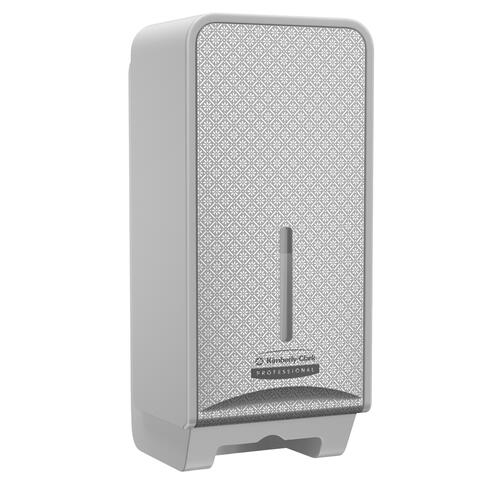 DISTRIBUTEUR DE PAPIER TOILETTE PLIÉ ICON™ GRIS MOSAÏQUE