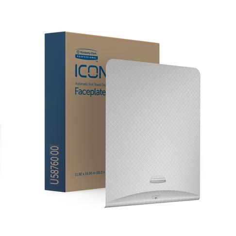 FAÇADE DISTRIBUTEUR ESSUIE-MAINS ICON MOSAÏQUE ARGENTÉE X1