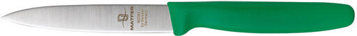 COUTEAU D'OFFICE MANCHE VERT 10 CM