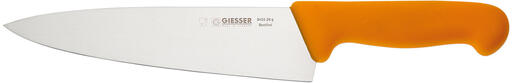 GIESSER COUTEAU DE CUISINE MANCHE JAUNE 26 CM