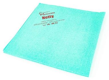 LAVETTE NON TISSEE NETTY 40X40CM VERT ECOLABEL X5 - 2