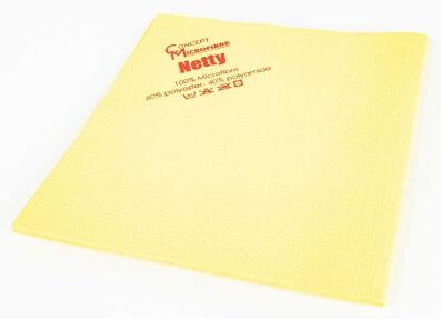 LAVETTE NON TISSEE NETTY 40X40CM JAUNE ECOLABEL X5 - 2