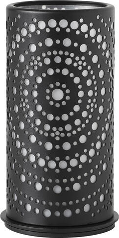 BOUGEOIR MÉTAL BILLY 14X7,5CM NOIR X4