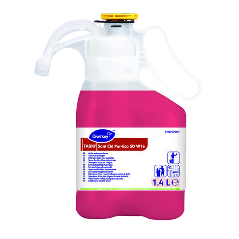 DETARTRANT SANITAIRES TASKI SANI CID PUR ECO SMART DOSE ECOLABEL EU 1.4L