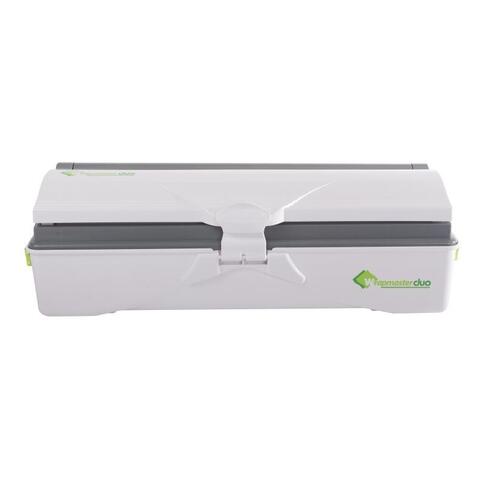 DÉVIDOIR WRAPMASTER® ALBAL DUO ALUMINIUM FILM ALIMENTAIRE PAPIER CUISSON 45CM