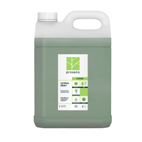 DEGRAISSANT DESINFECTANT MULTI SURFACES ALIMENTAIRE CITRUS DDA+ ECOCERT 5L