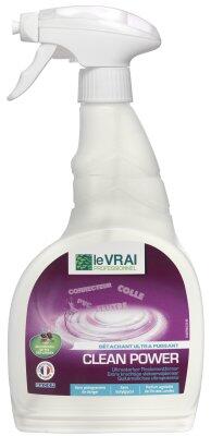 DETACHANT MULTI SURFACES CLEAN POWER ECOLABEL LE VRAI PROFESSIONNEL750ML