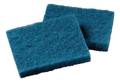 TAMPON A RECURER SCOTCH BRITE 133X101MM BLEU
