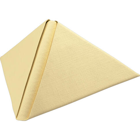 SERVIETTE 40X40CM NON TISSÉ DUNILIN CREME X540