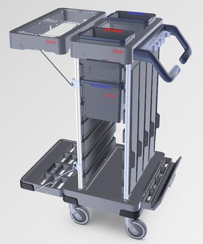 CHARIOT DE LAVAGE ORIGO 2 AX IMPREGNATION COLLECTIVITE ET HORECA